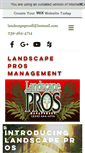 Mobile Screenshot of landscapeprosfl.com